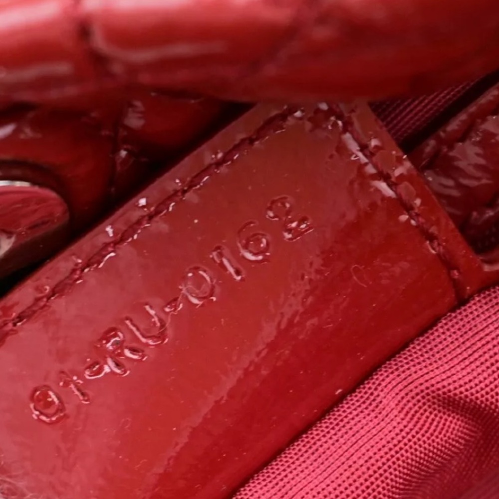 Dior Red Quilted Shoulder Bag - Picture 12 of 13